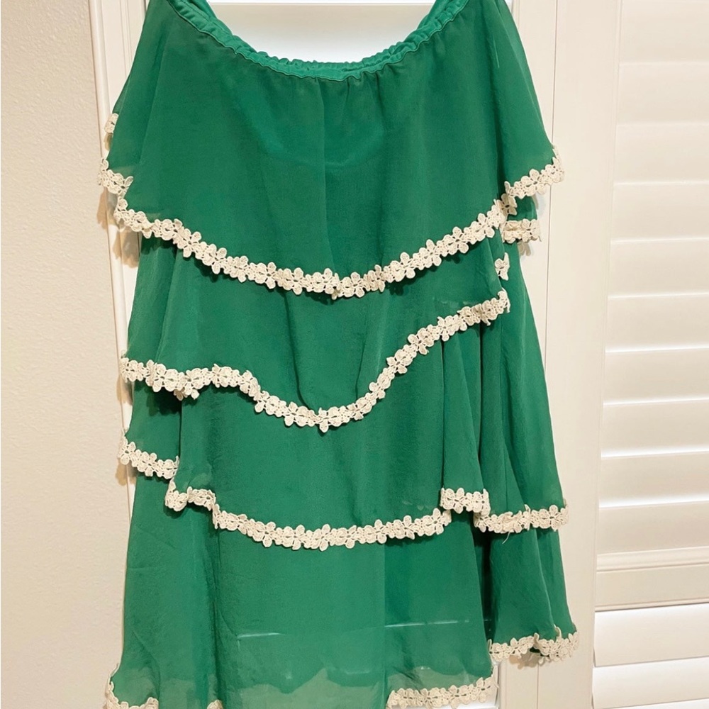 Judith March strapless midi dresses
